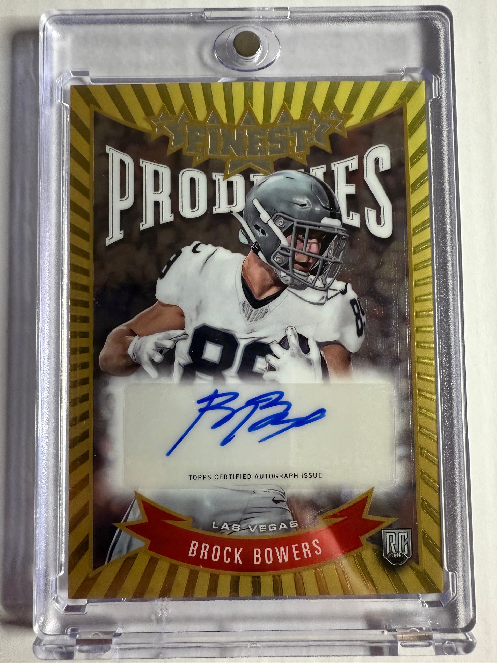2024 Brock Bowers Autograph
